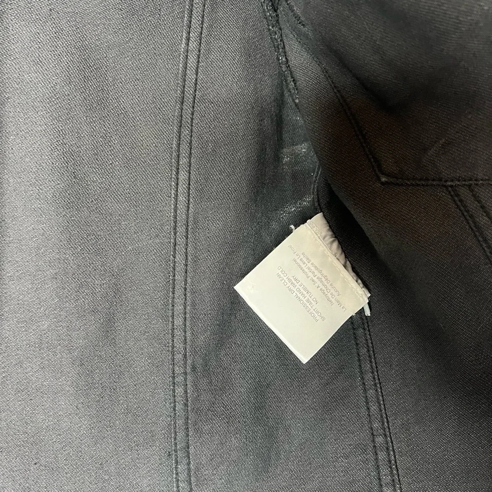 Alexander Wang Axle Crop Denim Black Jacket | XS